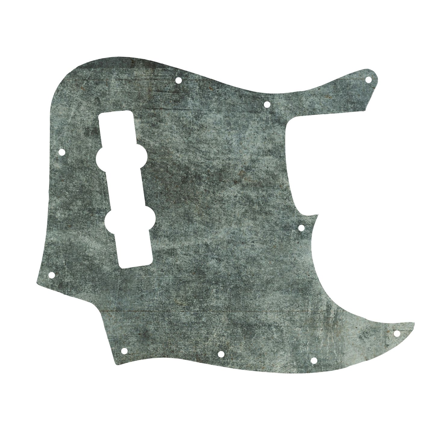 Egyedi Fender Jazz Bass gitár koptató oxidált zöldes felülettel, rusztikus részletekkel és természetes kopásokkal