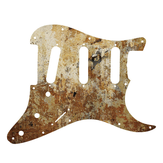 Fender Stratocaster Gitárkoptató - Egyedi Stratocaster pickguard - Textures of Texas