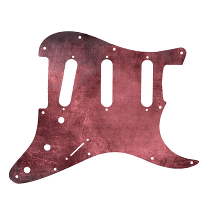 Fender Stratocaster Gitárkoptató - Egyedi Stratocaster pickguard - Rum and Raisin