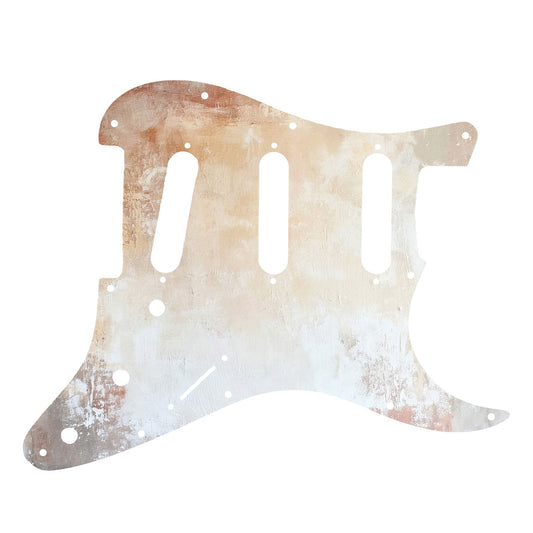 Fender Stratocaster Gitárkoptató - Egyedi Stratocaster pickguard - Pale Auburn