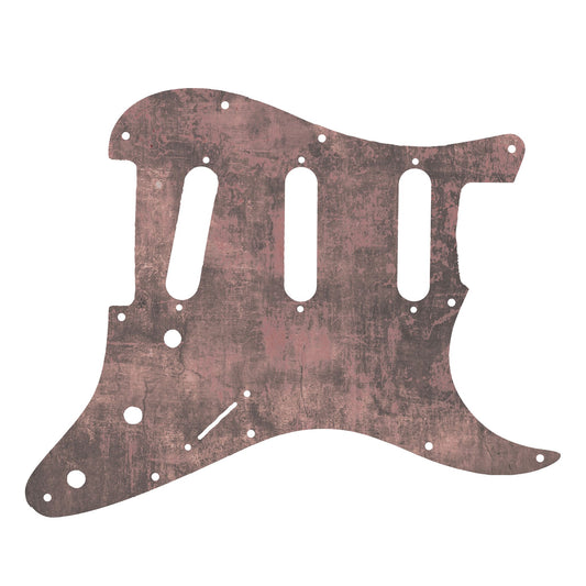 Fender Stratocaster Gitárkoptató - Egyedi Stratocaster pickguard - Strawberry Almonds