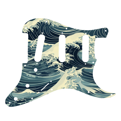 Fender Stratocaster Gitárkoptató - Egyedi Stratocaster pickguard - Japanese Waves