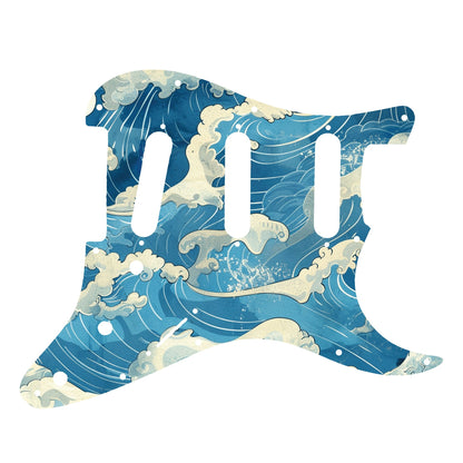 Fender Stratocaster Gitárkoptató - Egyedi Stratocaster pickguard - Japanese Waves