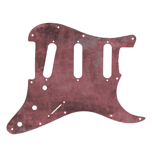 Fender Stratocaster Gitárkoptató - Egyedi Stratocaster pickguard - Rum and Raisin