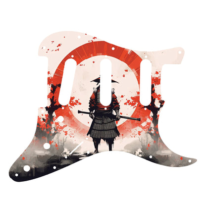 Fender Stratocaster Gitárkoptató - Egyedi Stratocaster pickguard - Japanese Art Hokusai