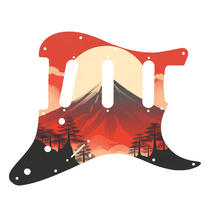 Fender Stratocaster Gitárkoptató - Egyedi Stratocaster pickguard - Japanese Art Hokusai