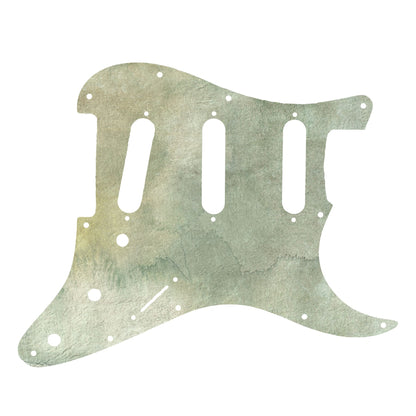 Fender Stratocaster Gitárkoptató - Egyedi Stratocaster pickguard - Soft Moss