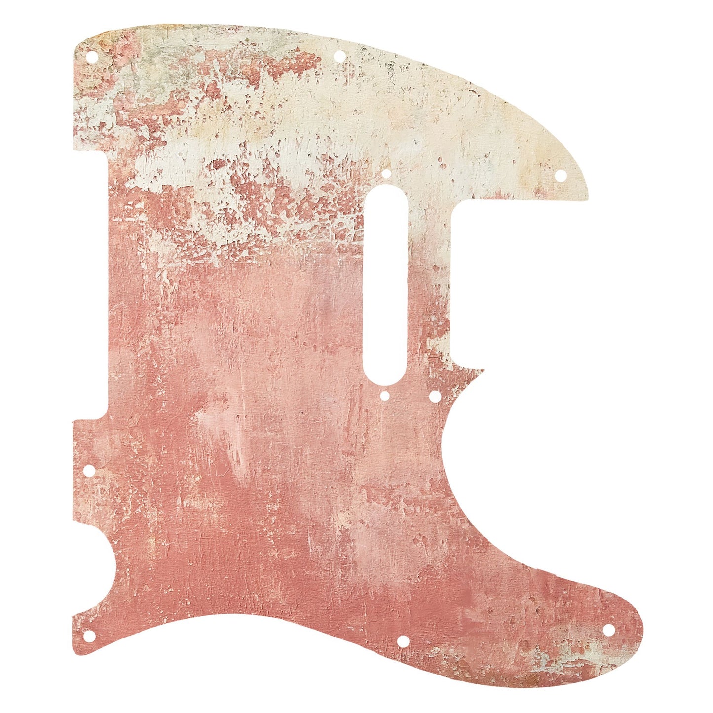 Fender Telecaster Gitárkoptató - Egyedi Telecaster pickguard - Pale Auburn