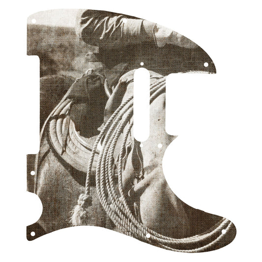 Fender Telecaster Gitár koptató - Egyedi Telecaster pickguard - Textures of Texas