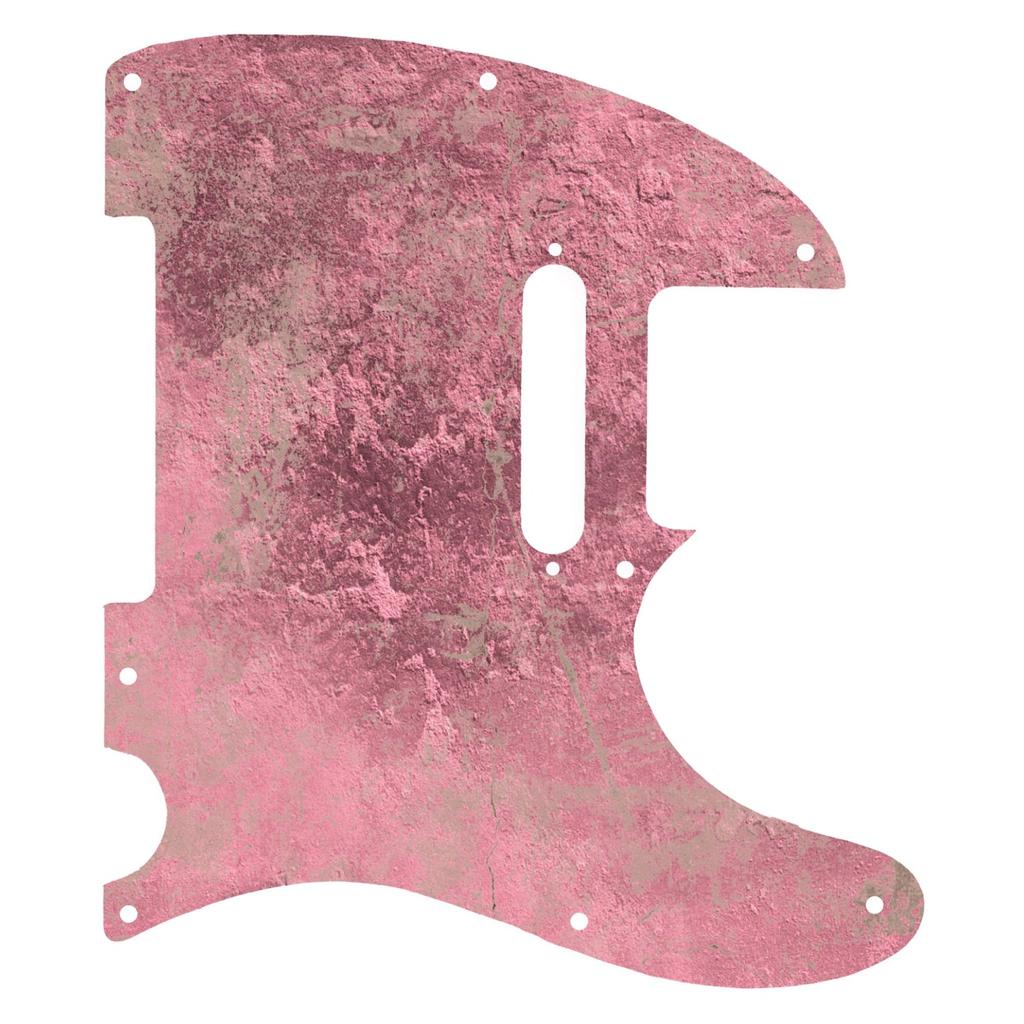 Fender Telecaster Gitár koptató - Egyedi Telecaster pickguard - Strawberry Almonds