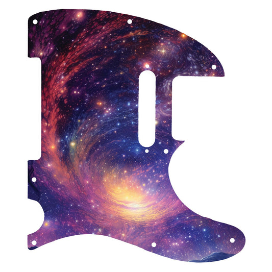 Fender Telecaster Gitár koptató - Egyedi Telecaster pickguard - Starry Galaxy