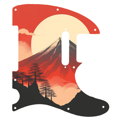 Fender Telecaster Gitárkoptató - Egyedi Telecaster pickguard - Japanese Art Hokusai