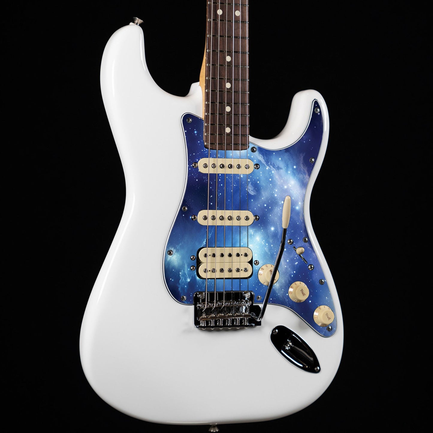 Fender Stratocaster Gitárkoptató - Egyedi Stratocaster pickguard - Starry Galaxy