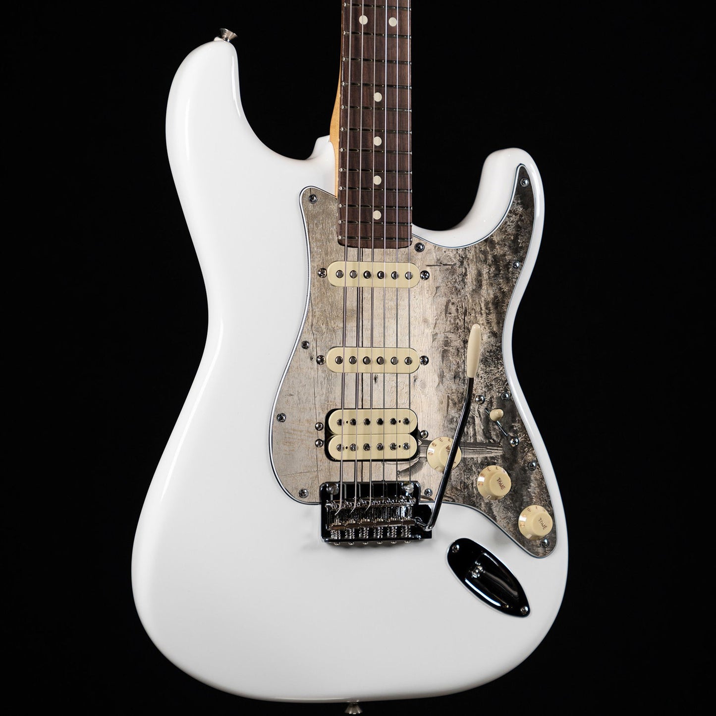 Fender Stratocaster Gitárkoptató - Egyedi Stratocaster pickguard - Textures of Texas