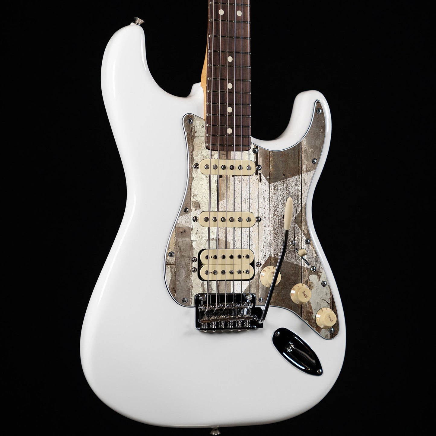 Fender Stratocaster Gitárkoptató - Egyedi Stratocaster pickguard - Textures of Texas