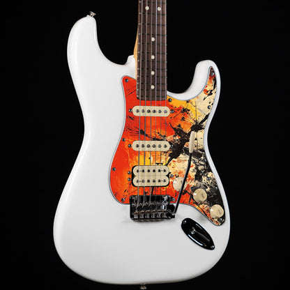 Fender Stratocaster Gitár koptató - Egyedi Stratocaster pickguard - Pollock Inspired