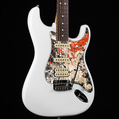 Fender Stratocaster Gitár koptató - Egyedi Stratocaster pickguard - Pollock Inspired