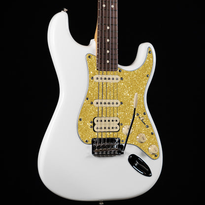 Fender Stratocaster Gitárkoptató - Egyedi Stratocaster pickguard - New Gold Glitter