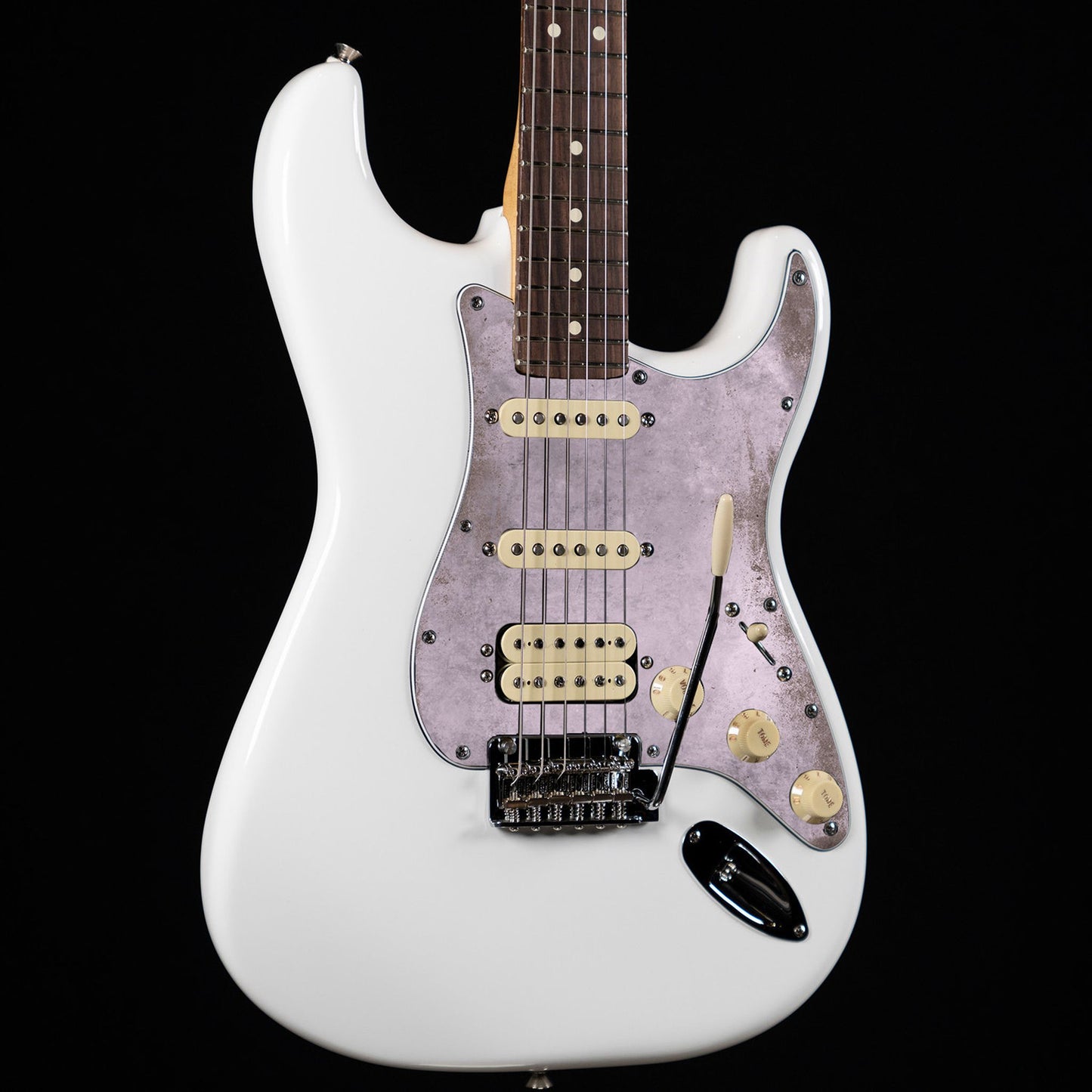 Fender Stratocaster Gitárkoptató - Egyedi Stratocaster pickguard - Rum and Raisin