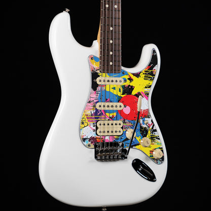 Fender Stratocaster Gitárkoptató - Egyedi Stratocaster pickguard - Graffiti Backdrop