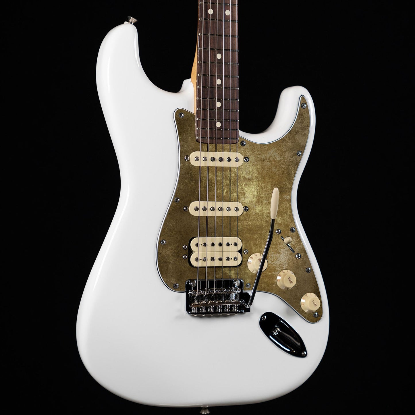 Fender Stratocaster Gitárkoptató - Egyedi Stratocaster pickguard - Military Camo