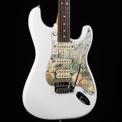 Fender Stratocaster Gitárkoptató - Egyedi Stratocaster pickguard - Khaki Pink Palette