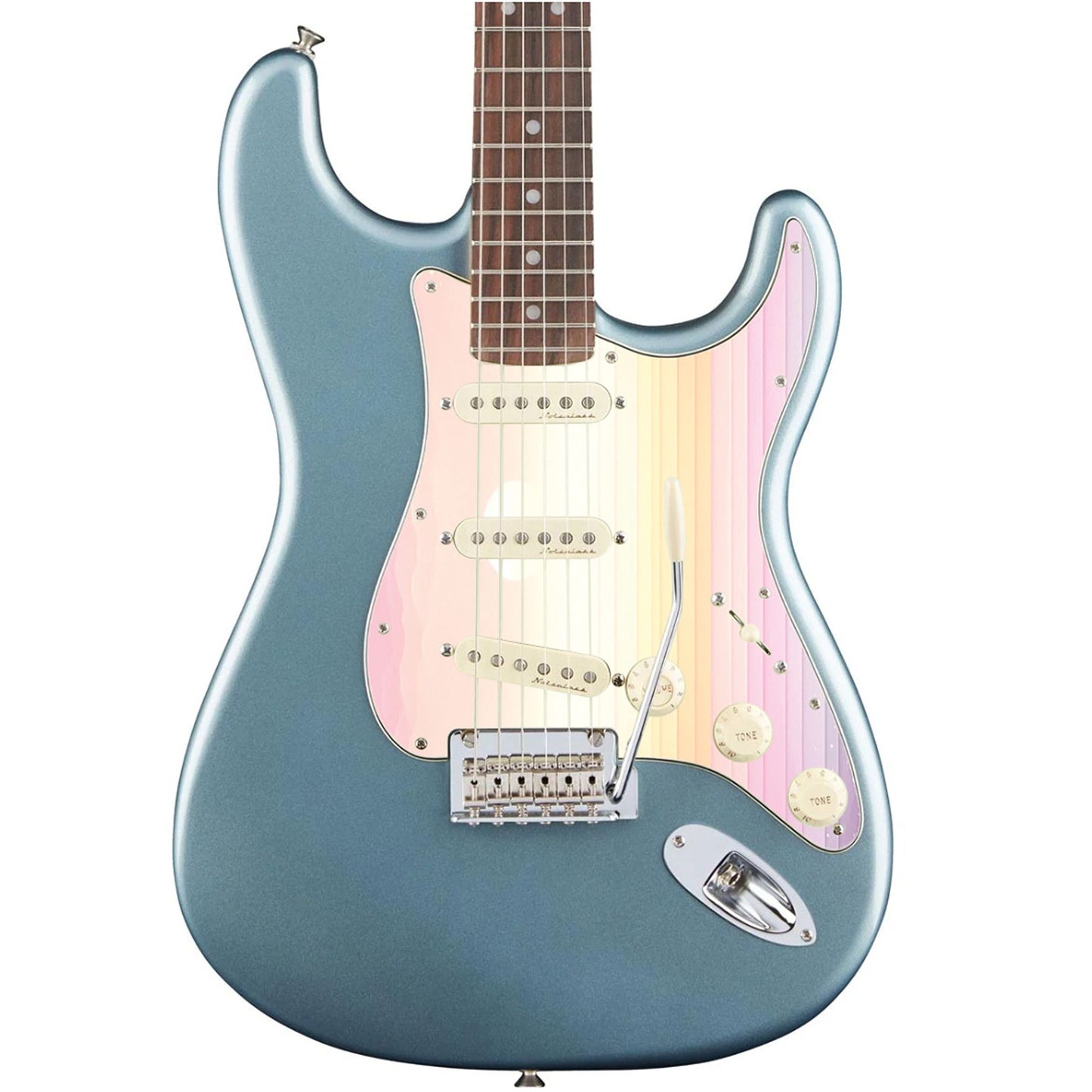 Fender Stratocaster Gitárkoptató - Egyedi Stratocaster pickguard - Pastel Sunset