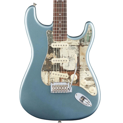 Fender Stratocaster Gitárkoptató - Egyedi Stratocaster pickguard - Rustic Numbers