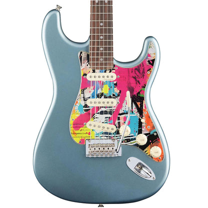 Fender Stratocaster Gitárkoptató - Egyedi Stratocaster pickguard - Graffiti Backdrop