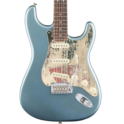 Fender Stratocaster Gitárkoptató - Egyedi Stratocaster pickguard - Rustic Numbers