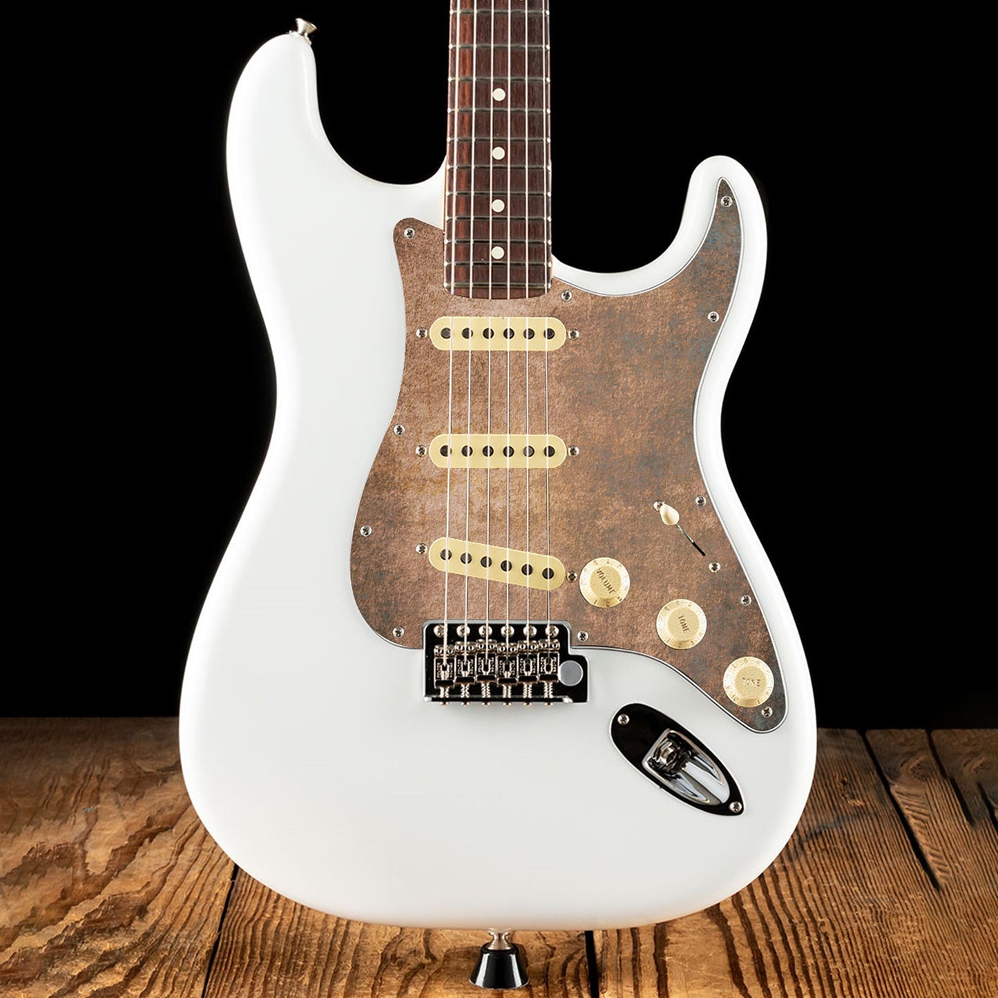 Fender Stratocaster Gitárkoptató - Egyedi Stratocaster pickguard - Snug As a Bug