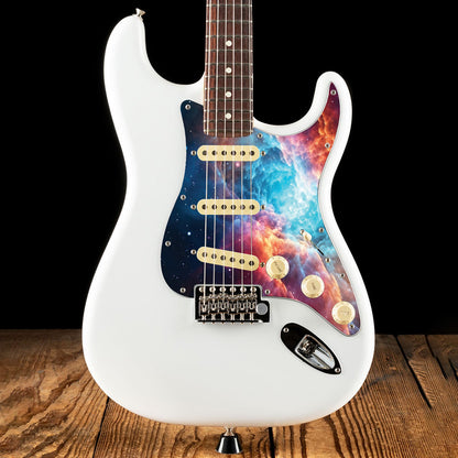 Fender Stratocaster Gitárkoptató - Egyedi Stratocaster pickguard - Wondrous Galaxy Space