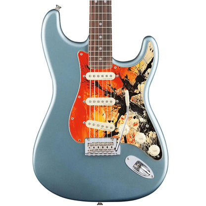 Fender Stratocaster Gitár koptató - Egyedi Stratocaster pickguard - Pollock Inspired