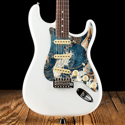 Fender Stratocaster Gitárkoptató - Egyedi Stratocaster pickguard - Japanese Waves