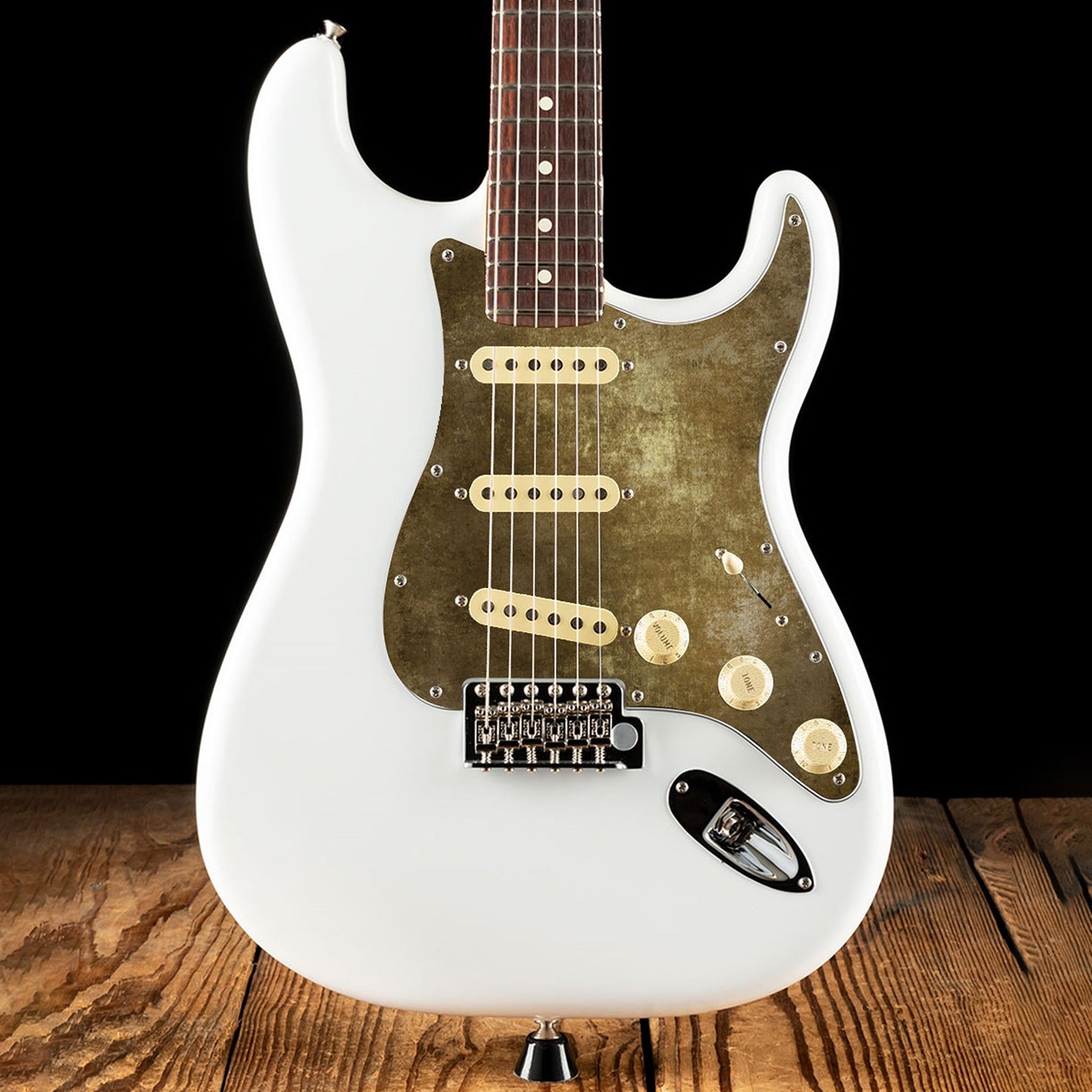 Fender Stratocaster Gitárkoptató - Egyedi Stratocaster pickguard - Military Camo