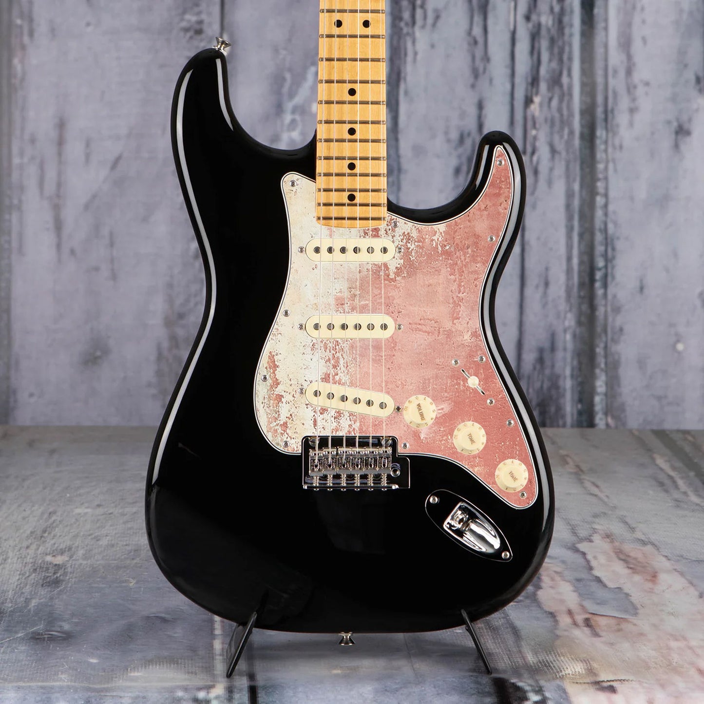 Fender Stratocaster Gitárkoptató - Egyedi Stratocaster pickguard - Pale Auburn