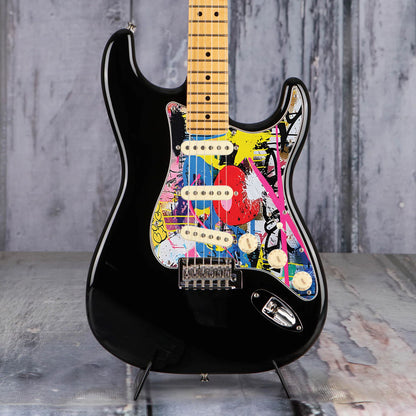 Fender Stratocaster Gitárkoptató - Egyedi Stratocaster pickguard - Graffiti Backdrop