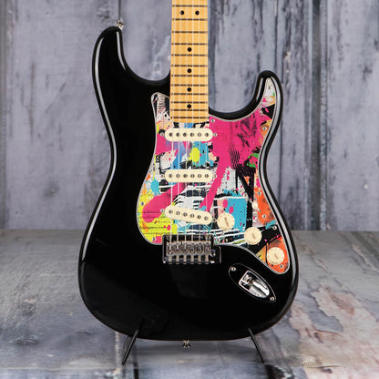 Fender Stratocaster Gitárkoptató - Egyedi Stratocaster pickguard - Graffiti Backdrop
