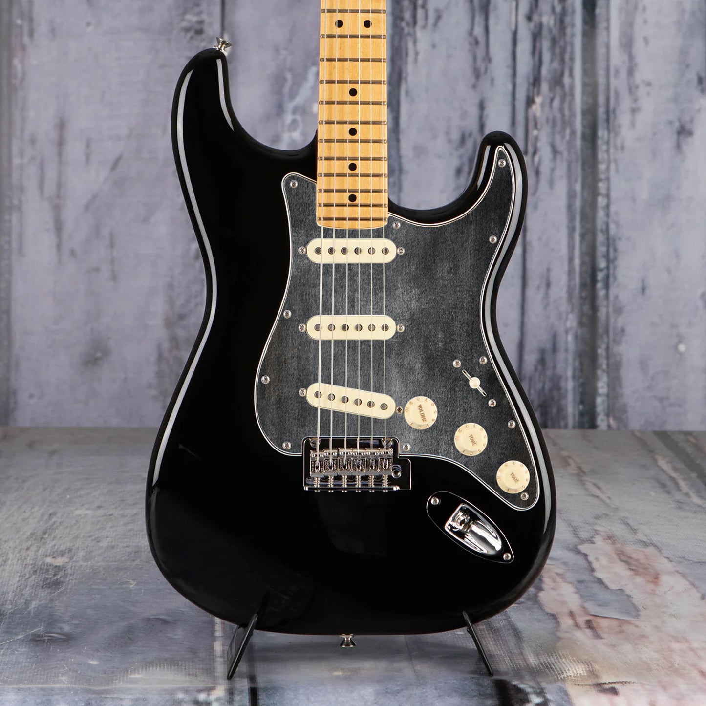 Fender Stratocaster Gitárkoptató - Egyedi Stratocaster pickguard - Jungle Mist