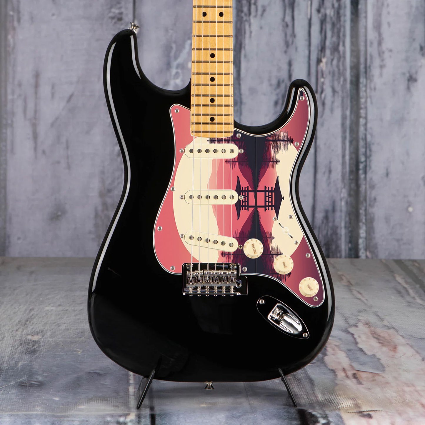 Fender Stratocaster Gitárkoptató - Egyedi Stratocaster pickguard - Japanese Art Hokusai