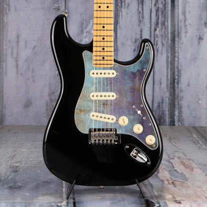 Fender Stratocaster Gitárkoptató - Egyedi Stratocaster pickguard - Rustic Peacock Textures