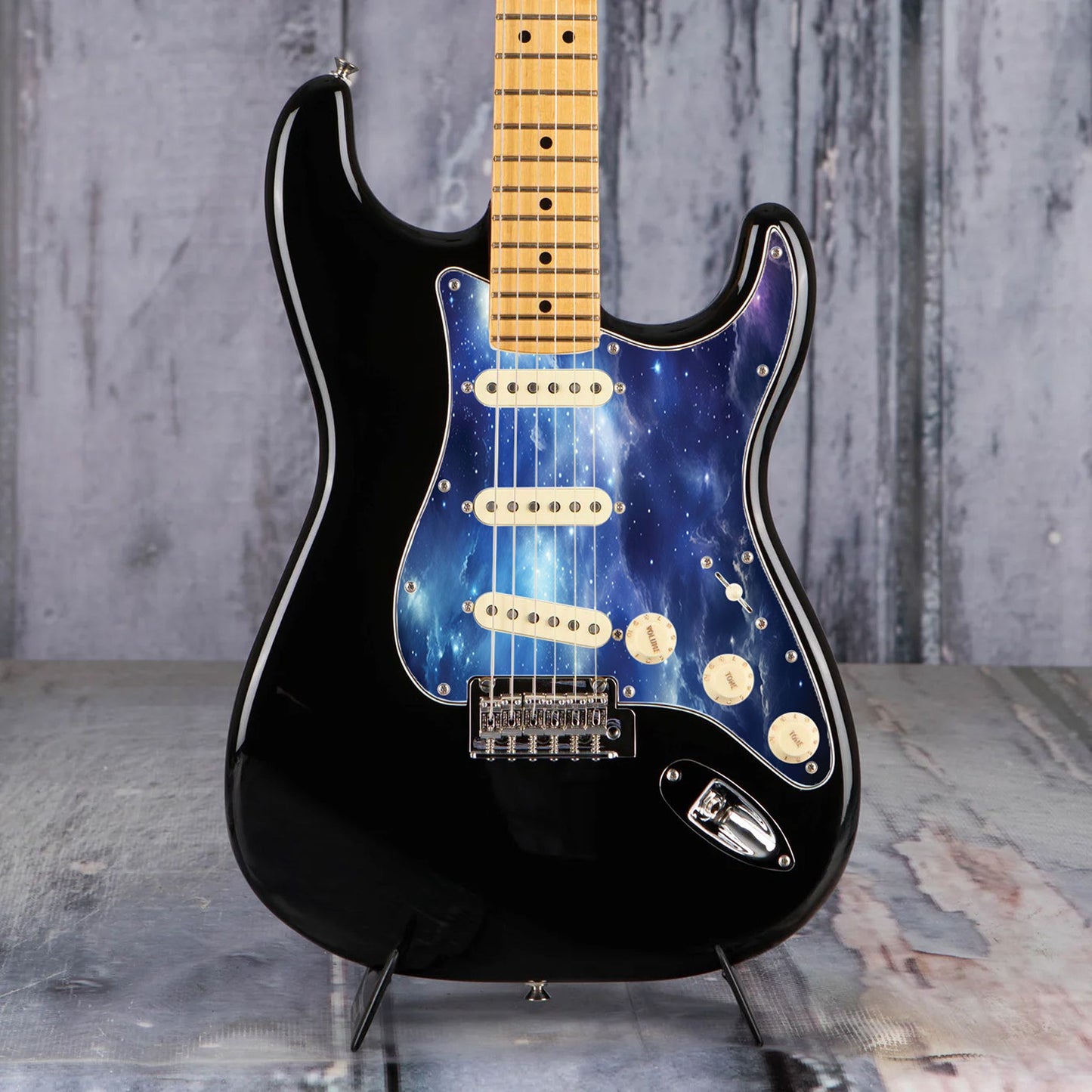 Fender Stratocaster Gitárkoptató - Egyedi Stratocaster pickguard - Starry Galaxy