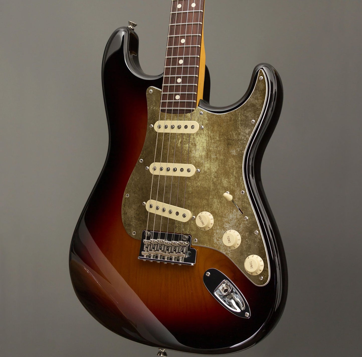 Fender Stratocaster Gitárkoptató - Egyedi Stratocaster pickguard - Military Camo