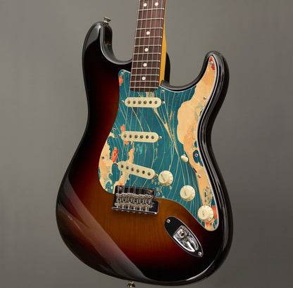 Fender Stratocaster Gitárkoptató - Egyedi Stratocaster pickguard - Japanese Waves