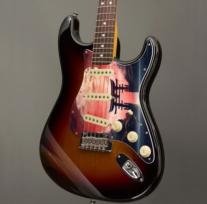 Fender Stratocaster Gitárkoptató - Egyedi Stratocaster pickguard - Japanese Art Hokusai