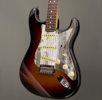 Fender Stratocaster Gitárkoptató - Egyedi Stratocaster pickguard - Textures of Texas