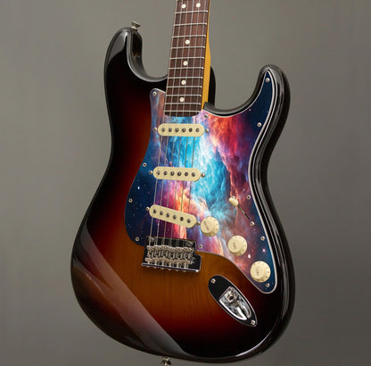 Fender Stratocaster Gitárkoptató - Egyedi Stratocaster pickguard - Wondrous Galaxy Space