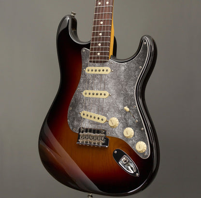 Fender Stratocaster Gitárkoptató - Egyedi Stratocaster pickguard - Shabby Chic Damask