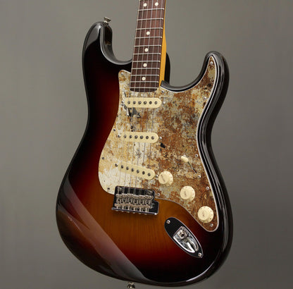 Fender Stratocaster Gitárkoptató - Egyedi Stratocaster pickguard - Textures of Texas