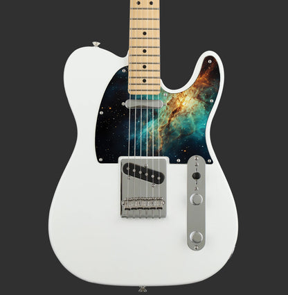 Fender Telecaster Gitár koptató - Egyedi Telecaster pickguard - Wondrous Galaxy Space